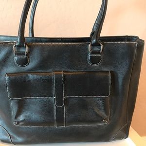 Ann Taylor Loft briefcase tote